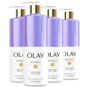 OLAY Retinol 24 Smoothing Nighttime Body Lotion (17 fl oz)